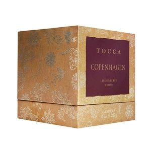 New Tocca Copenhagen lingonberry cedar candle